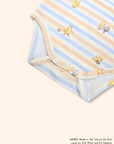 Short-Sleeve Onesie - Play Stripes Pooh