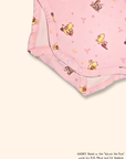 Short-Sleeve Onesie - Pink Harvest Pooh