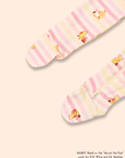 Sleepsuit - Pink Stripes Pooh
