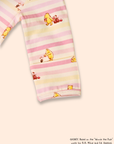 Sleepsuit - Pink Stripes Pooh