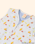 Sleeping Bag - Blue Trains Pooh (0.5 TOG)