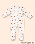 Sleepsuit - White Harvest Pooh