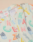 Sleepsuit - Crayon Animals