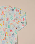 Sleepsuit - Crayon Animals