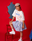 Tie-Front Crop Tee - Stitch And Scrump