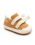 Tip Toey Joey Bossy Sneakers - Hay / Tapioca