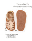 Tropically Sandal Candy Dream Metallic Salmon