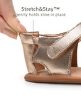 Tropically Sandal Candy Dream Metallic Salmon