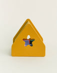 Olive | Shape Sorting House - Yellow | The Elly Store
