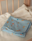 Jersey Blanket - Blue Balloon Pooh