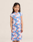 Cheongsam - Blue Lotus