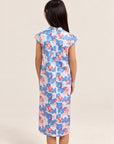Cheongsam - Blue Lotus