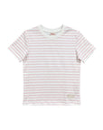 Elly Made Adult Tee - Pink Stripes