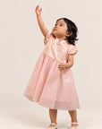 Flora Dress - Pink Floral Bamboo