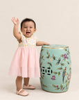 Flora Dress - Cream Lucky Coins