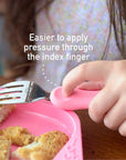 Marcus & Marcus Easy Grip Fork & Spoon Set - Pebble