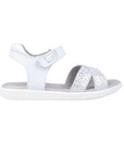 Garvalin Metallic Silver Dots Sandals