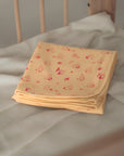 Jersey Blanket - Fuchsia Playtime Pooh