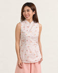 Ladies Peony Fitted Top - Meadow Horses