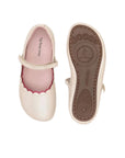 Tip Toey Joey Misty - Antique White / Fuchsia Shine