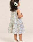 Naomi Cheongsam - Blue Fans