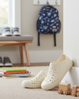 Native Jefferson Kids Shoes in bone white