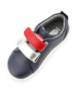 Bobux Navy Grass Court Switch Shoes i-Walk