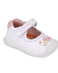 Biogateo White Mary Janes - Birds