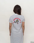 back view of polo dress stripes sailor mickey