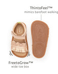 ruffy sandals Candy Dream
