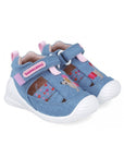 Biogateo Indigo Canvas Sandals - Dachshund