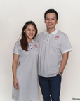 Men's Polo Tee - Sailor Mickey Stripes