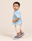 Tang Shirt - Blue Cranes