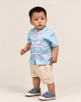 Tang Shirt - Blue Cranes