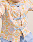 Tang Shirt - Cream Lucky Coins