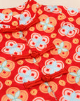 Tang Shirt - Red Lucky Coins