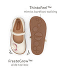 Tip Toey Joey Ladybug Mary Janes sole