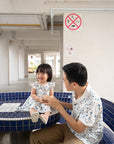 Piper Dress - Blue Road Trip Mickey | Disney x elly Mickey Go Local | The Elly Store Singapore
