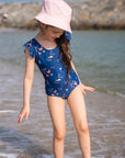 Flutter Swimsuit Blue Ocean