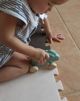 Plan Toys - Push Along Bunny Blue (Playing)