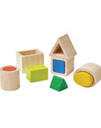 PlanToys Geo Matching Blocks with shapes