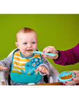 Masher Spoon & Bowl Set - Blue by Marcus & Marcus | Mealtime | The Elly Store Singapore