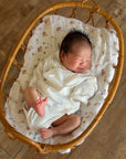 Disney x elly Organic Cotton Swaddle - Dandelion Pooh | Ideal for Newborn Baby Gifts | The Elly Store Singapore