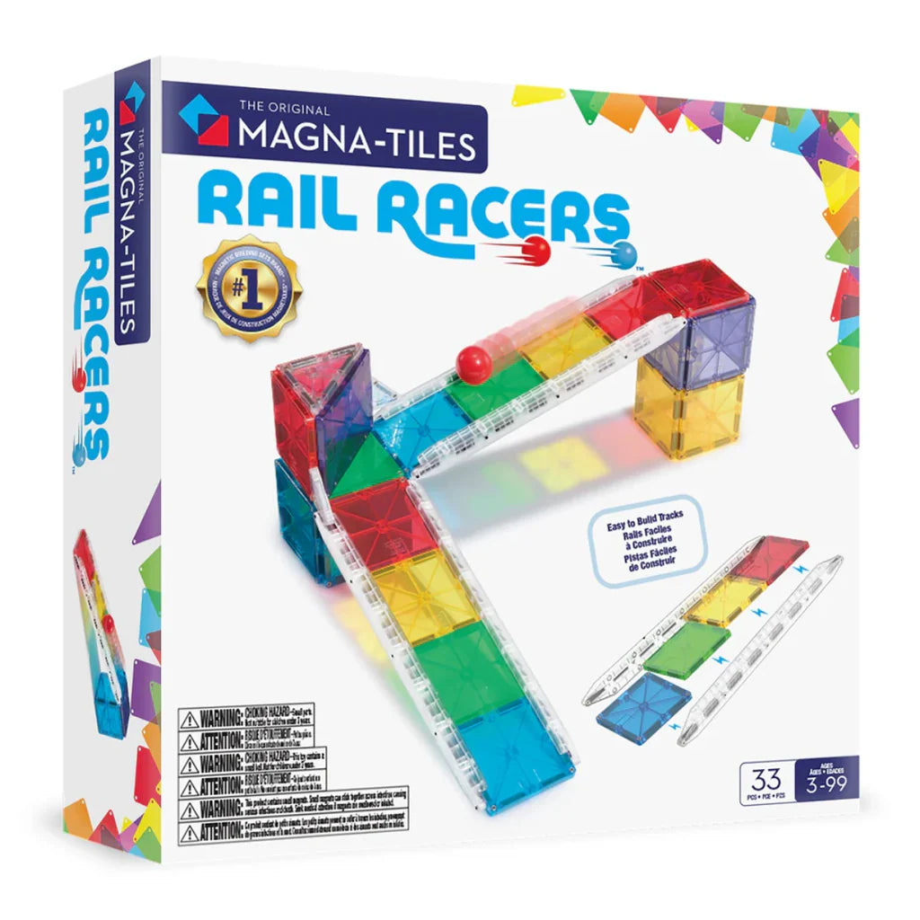 Magna-tiles Rail Racers Deluxe