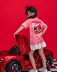 Pink Minnie Helmet Tee