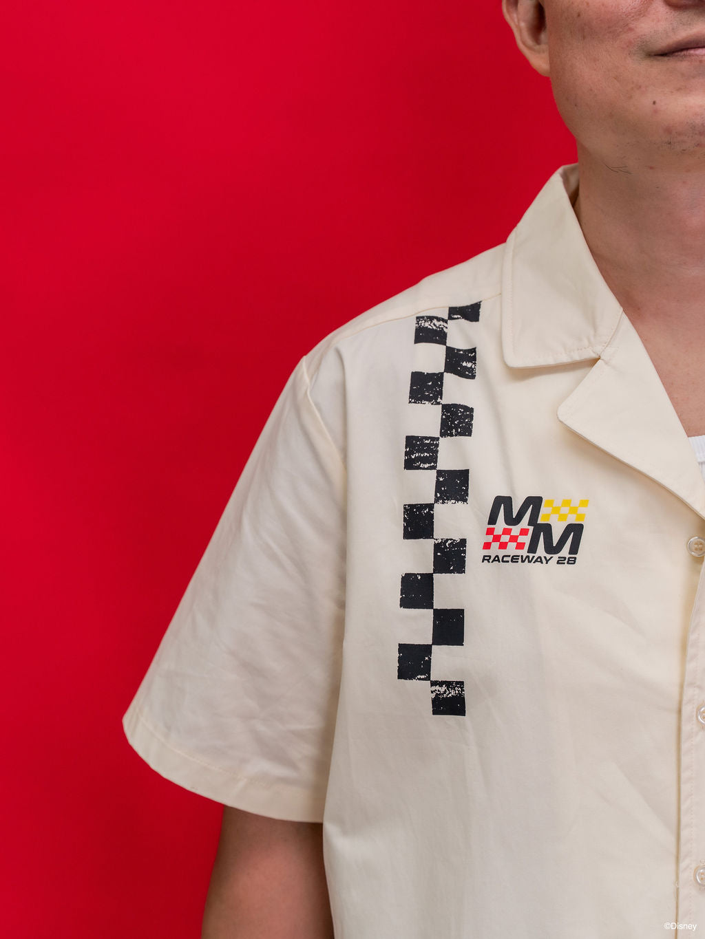 Adult Mechanic Shirt - Mickey Racing (Pre-order)