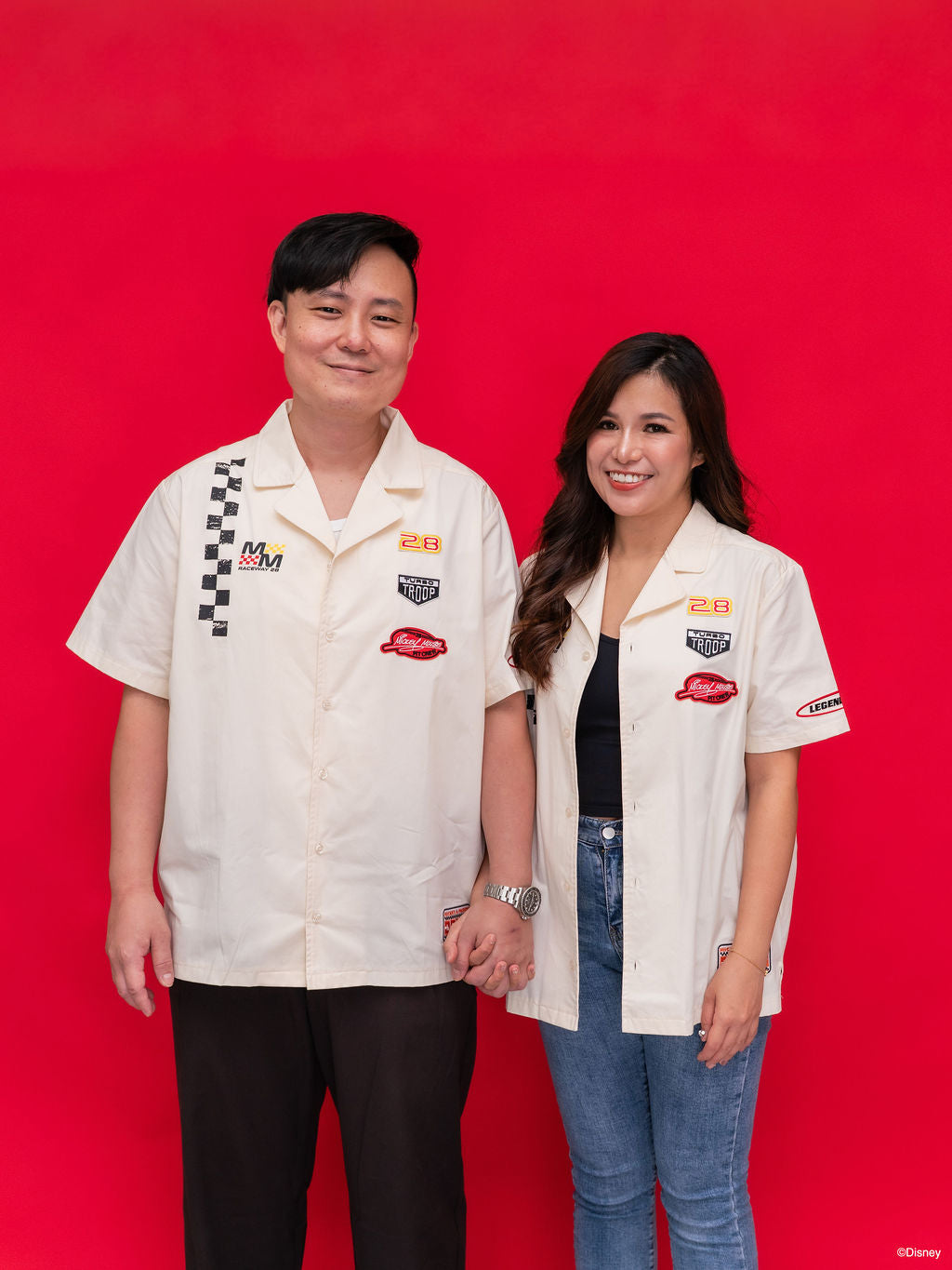 Adult Mechanic Shirt - Mickey Racing