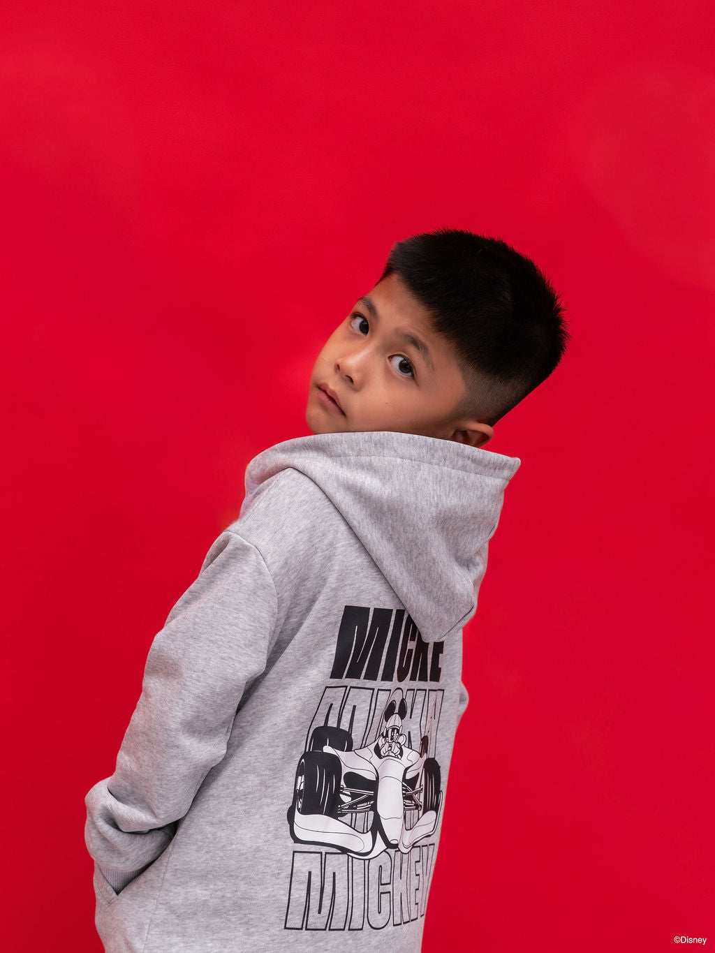 Carey Mickey Hoodie - Grey back