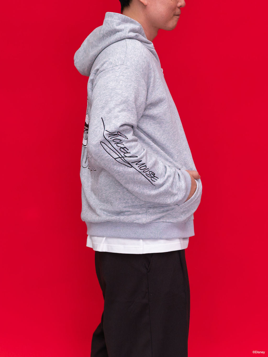 Mickey Mouse signature hoodie