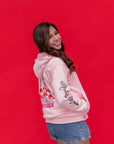Adult Carey Minnie Hoodie - Pink (Pre-order)